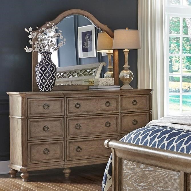 Dresser & Mirror Set