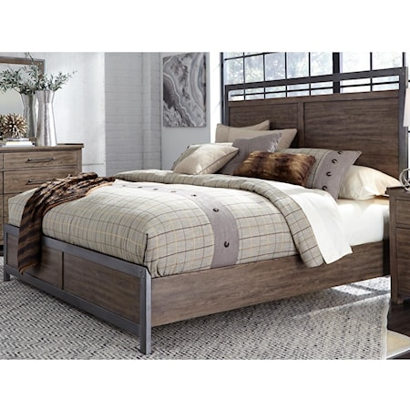 Queen Panel Bed 