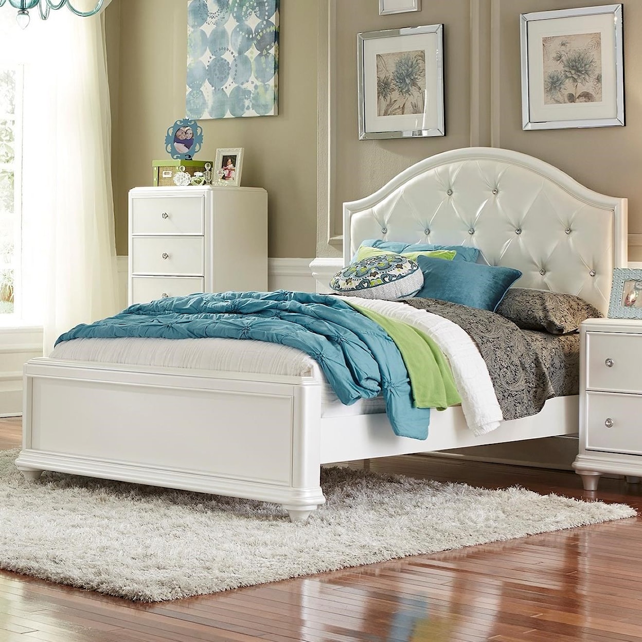 Liberty Furniture Stardust Full Panel Bed