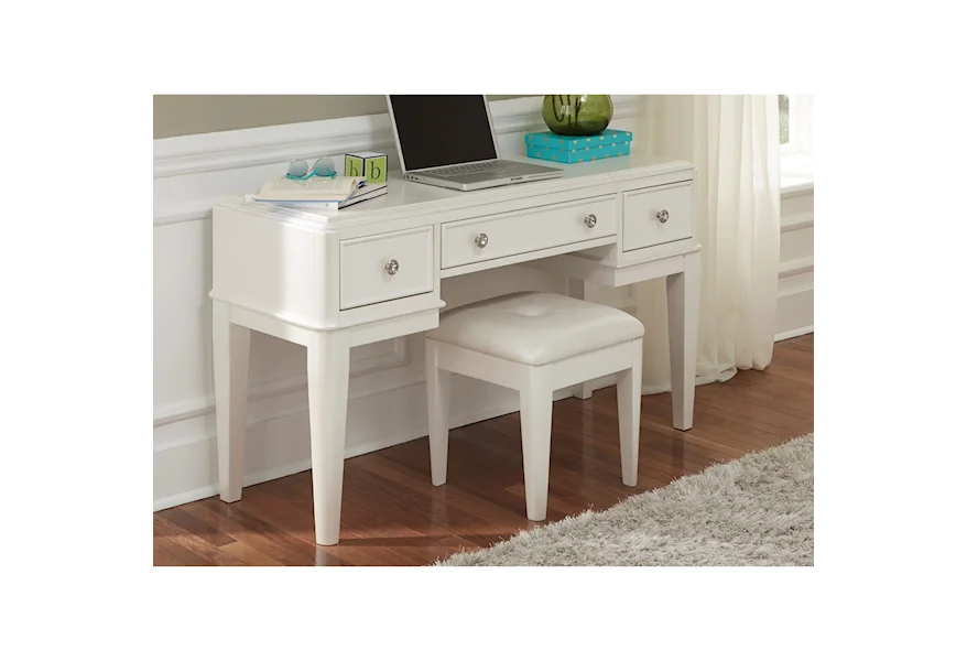 Stardust Vanity and Bench by Liberty Furniture at Esprit Decor Home Furnishings