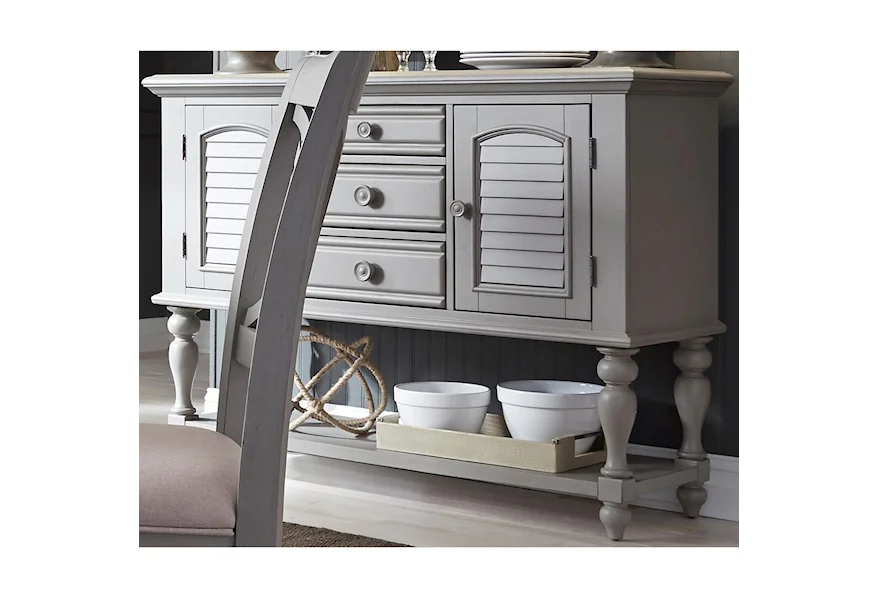 Summer House II Server by Liberty Furniture at Royal Furniture