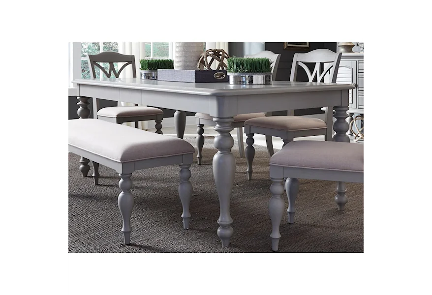 Summer House II Rectangular Leg Table by Liberty Furniture at SuperStore