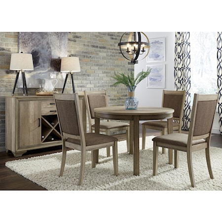 Opt 5 Piece Round Table Set