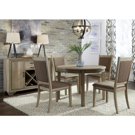Opt 5 Piece Round Table Set