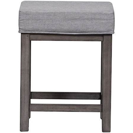 Upholstered 3-Piece Console Stool Set