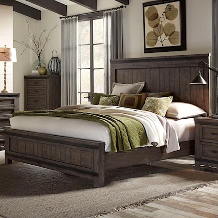 Queen Panel Bed