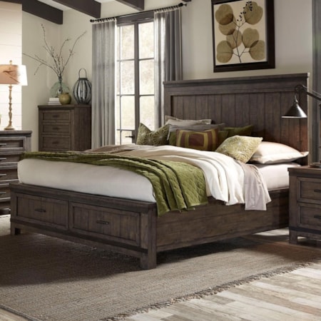 Queen Storage Bed
