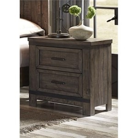 2-Drawer Nightstand 