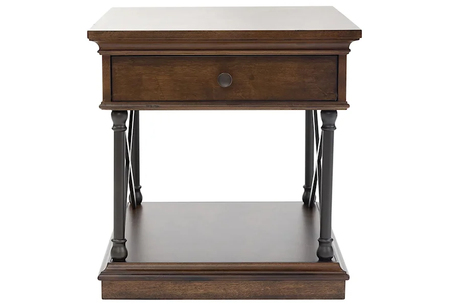 Tribeca Drawer End Table by Liberty Furniture at Royal Furniture