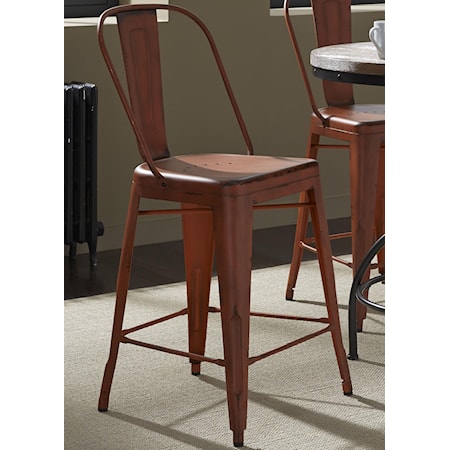 Bow Back Counter Chair