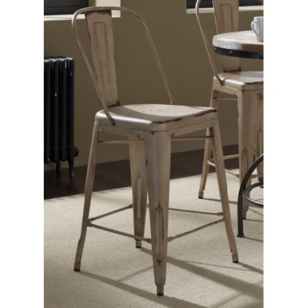 Bow Back Counter Chair