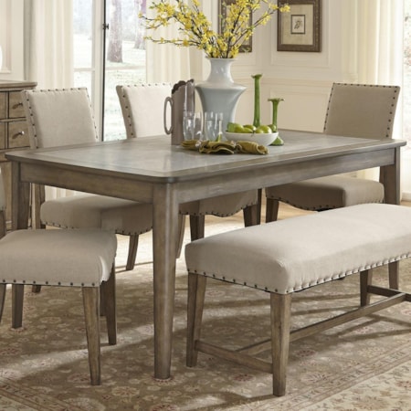 Rectangular Leg Table