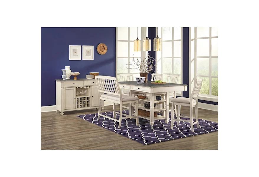 1735P Dining Room Group by Lifestyle at Sam Levitz Furniture