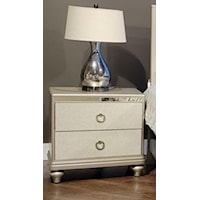 TWO DRAWER NIGHTSTAND