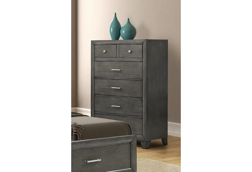 8130G 6 Drawer Chest by Lifestyle at Furniture Fair - North Carolina