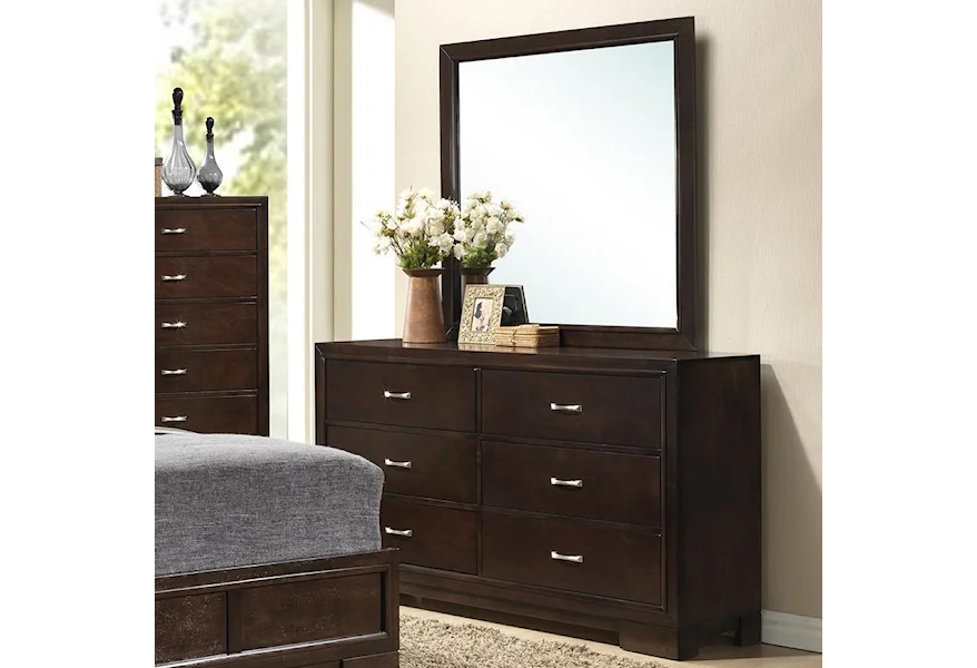 Bookie Dresser and Mirror by Lifestyle at Royal Furniture