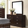 Lifestyle Bookie Dresser and Mirror