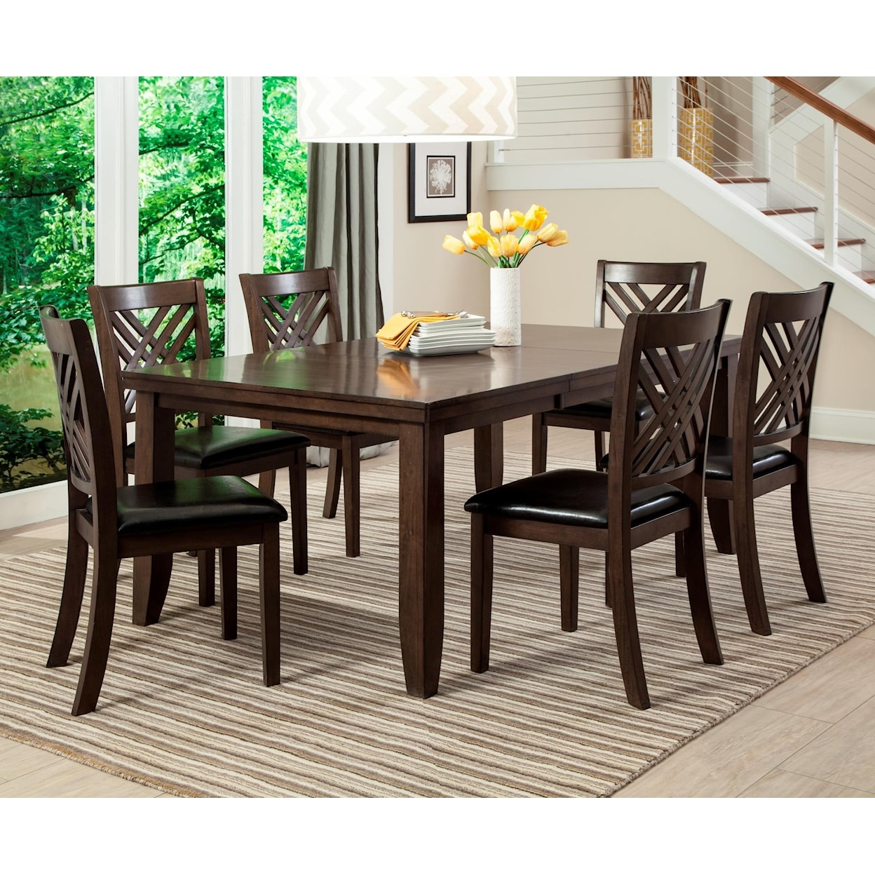 Lifestyle Cassidy 7 Pc Dining Group