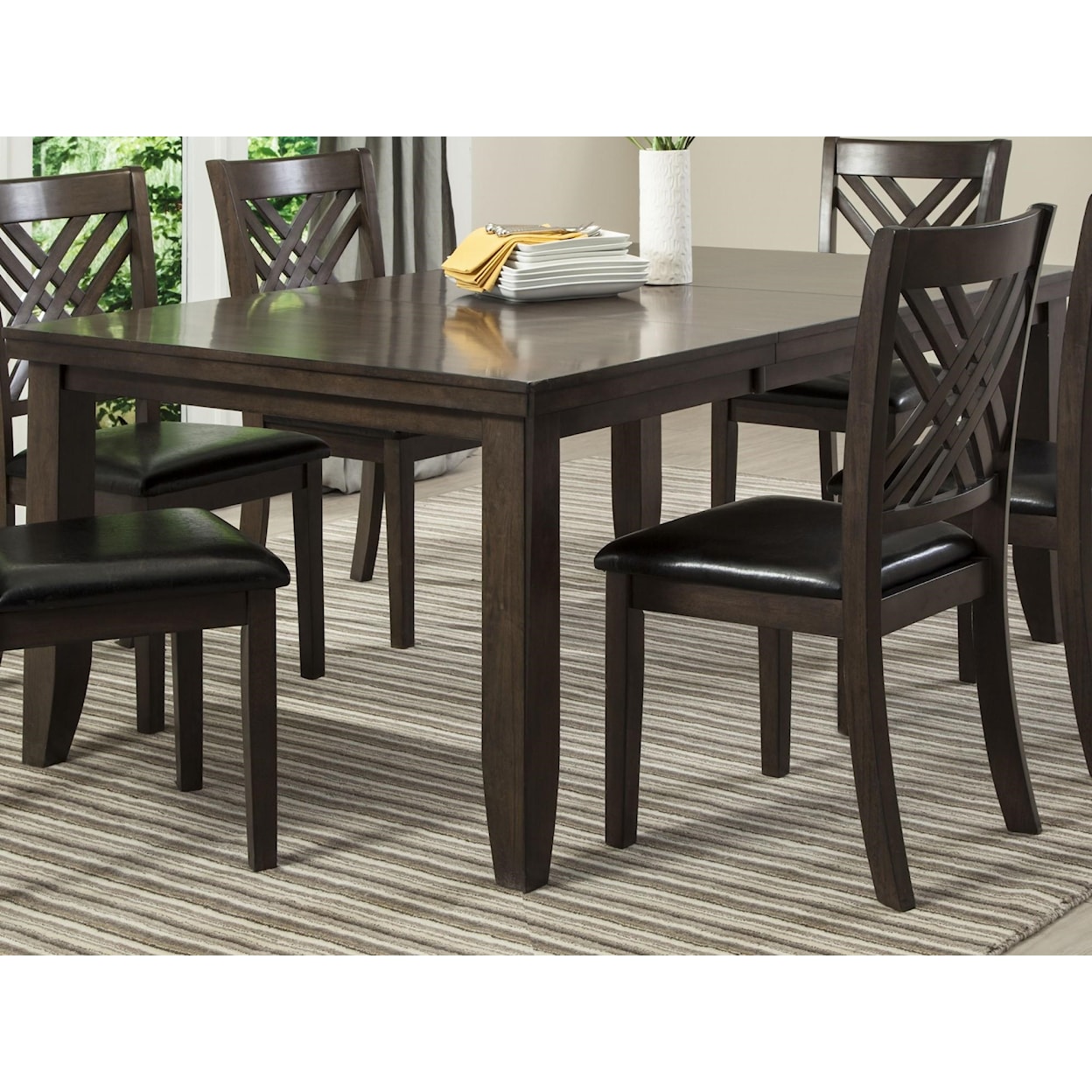 Lifestyle Cassidy Dining Table with Butterfly Leaf