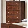 Lifestyle C3136A Bedroom 5 Drawer Chest