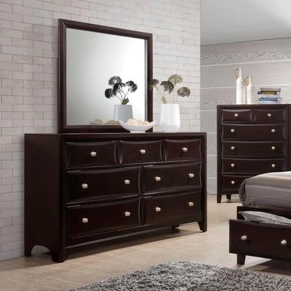 7 Drawer Dresser and Mirror