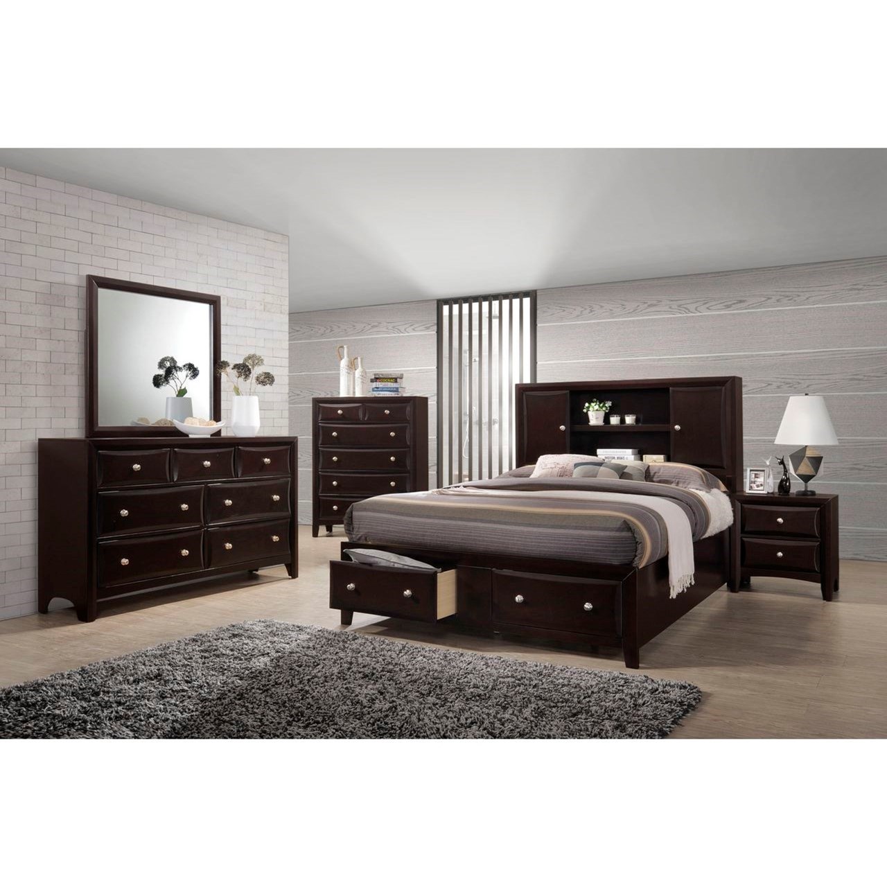 7 Drawer Dresser and Mirror