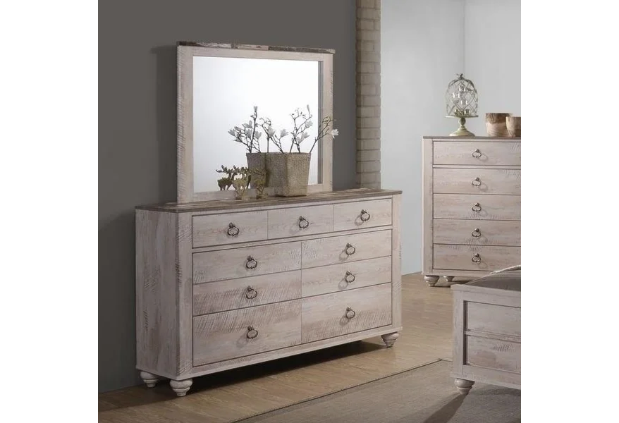 C7302A Dresser and Mirror Set by Lifestyle at Furniture Fair - North Carolina