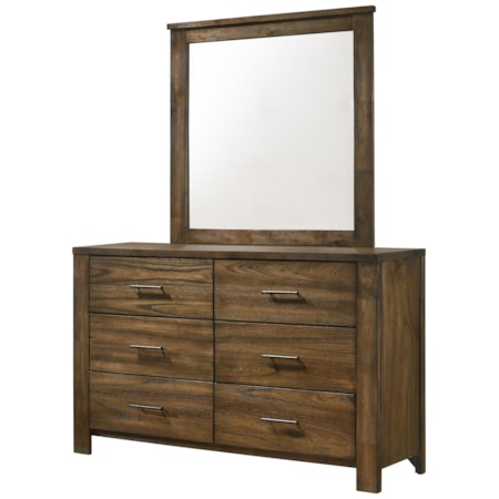 Dresser + Mirror Set