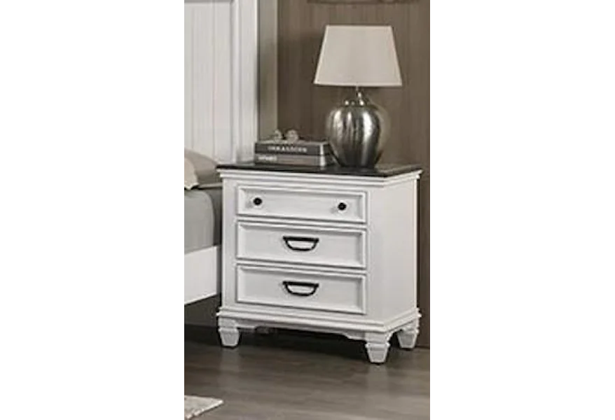 C8309A 3 Drawer Nightstand by Lifestyle at Furniture Fair - North Carolina