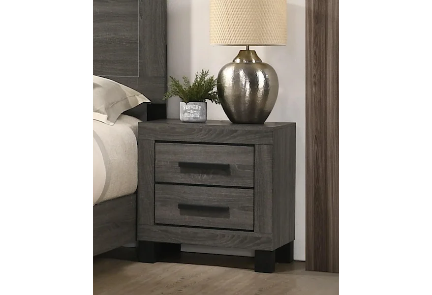 C8321A TWO DRAWER NIGHTSTAND by Lifestyle at Furniture Fair - North Carolina