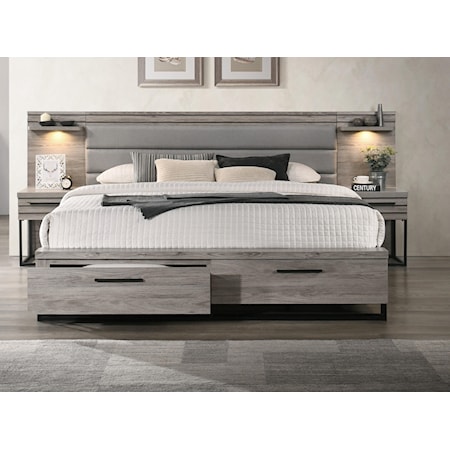 King Storage Wall Bed