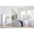 Lifestyle CMC01G 3 Piece Queen Bedroom Headboard, Door Chest, and Nightstand