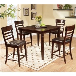 Lifestyle Horizon 5 Piece Pub Table Set - CDC192-P4X-XXCH