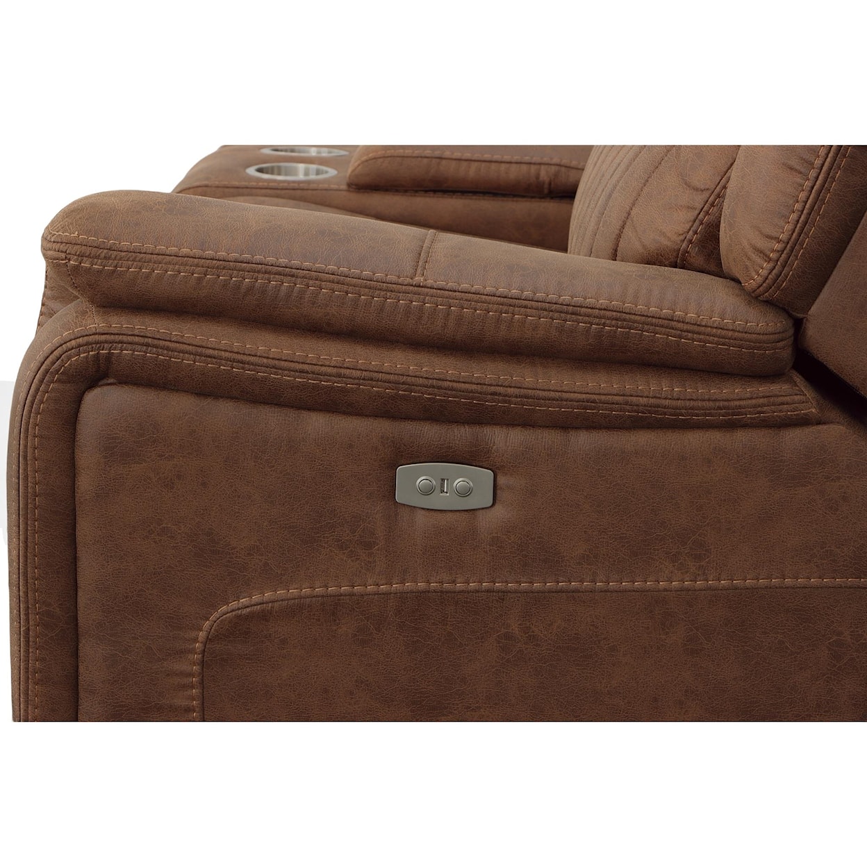 Lifestyle Franklin 3 Pc PWR Reclining Sectional