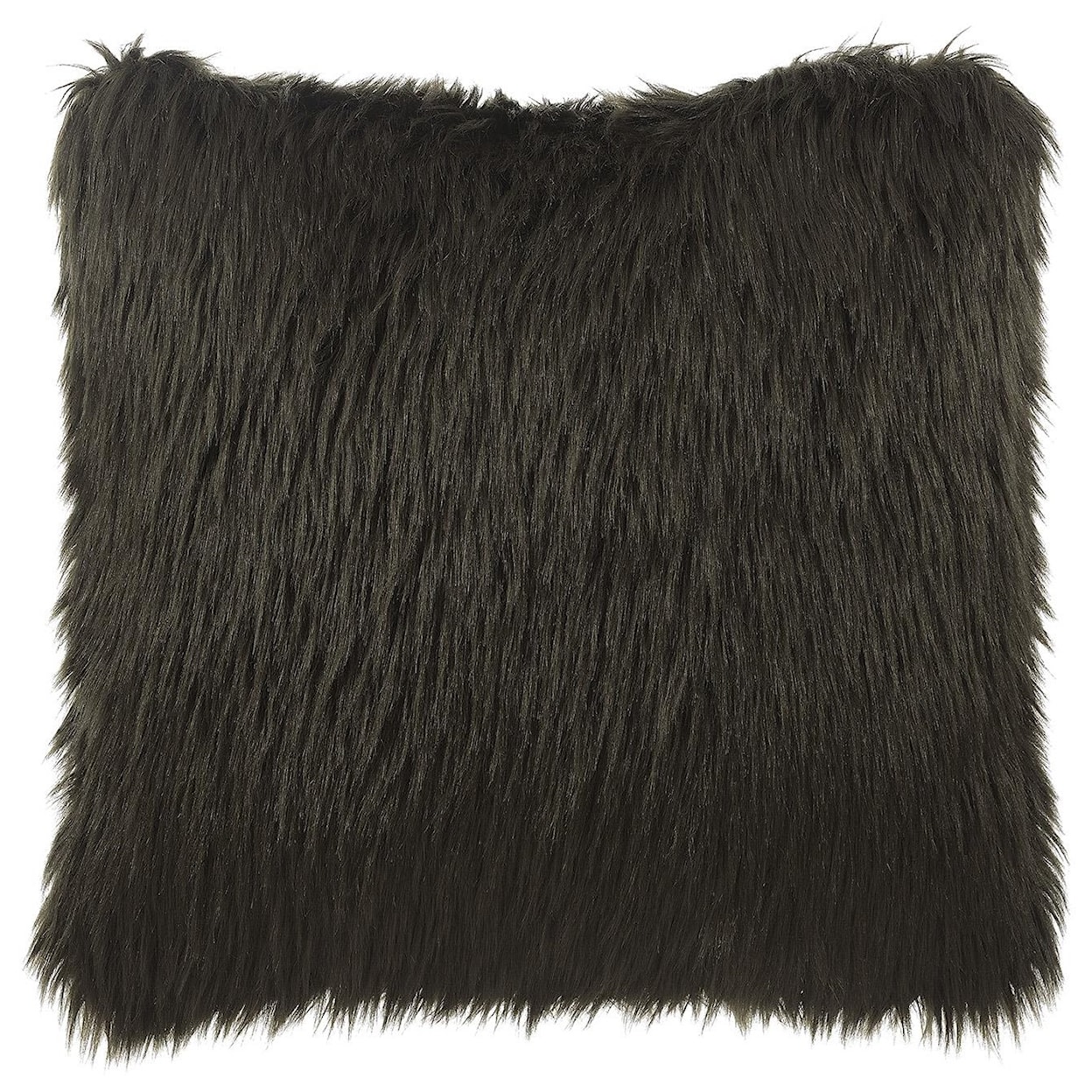 Lifestyle GPILA Brown Fur Accent Pillow