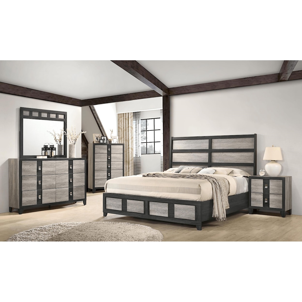 Lifestyle Jordan Dresser with Mirror