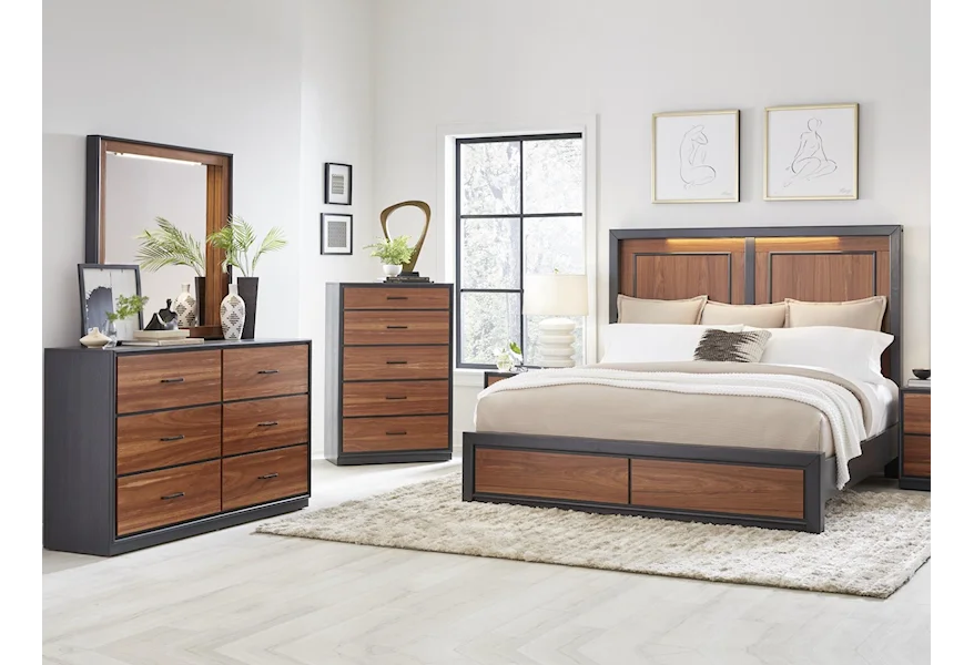Madison King 5 Pc Bedroom Group by Lifestyle at Royal Furniture