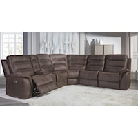 6 Piece Reclining Sectional