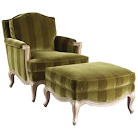 Sophia Chair & Ottoman