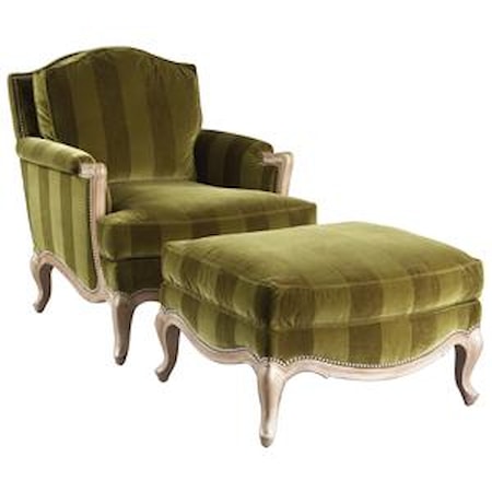 Sophia Chair & Ottoman