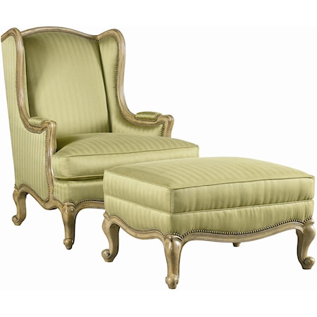 Candace Chair & Ottoman