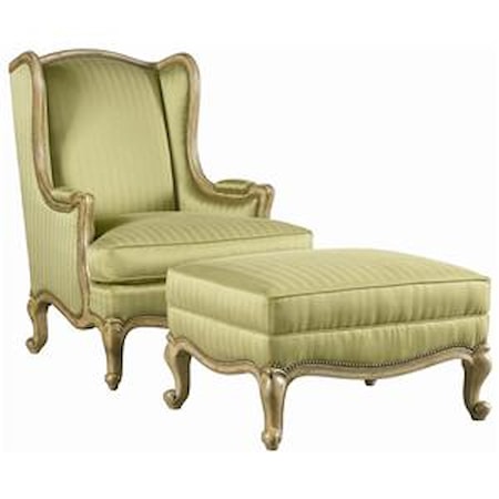 Candace Chair & Ottoman