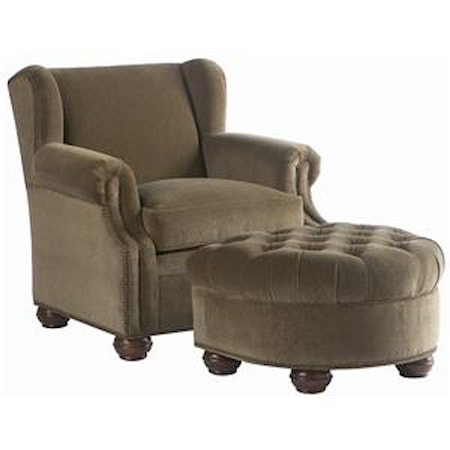 Dover Chair & Ottoman