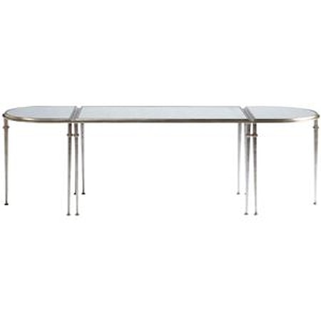 Tria Cocktail Table w/ Demilunes