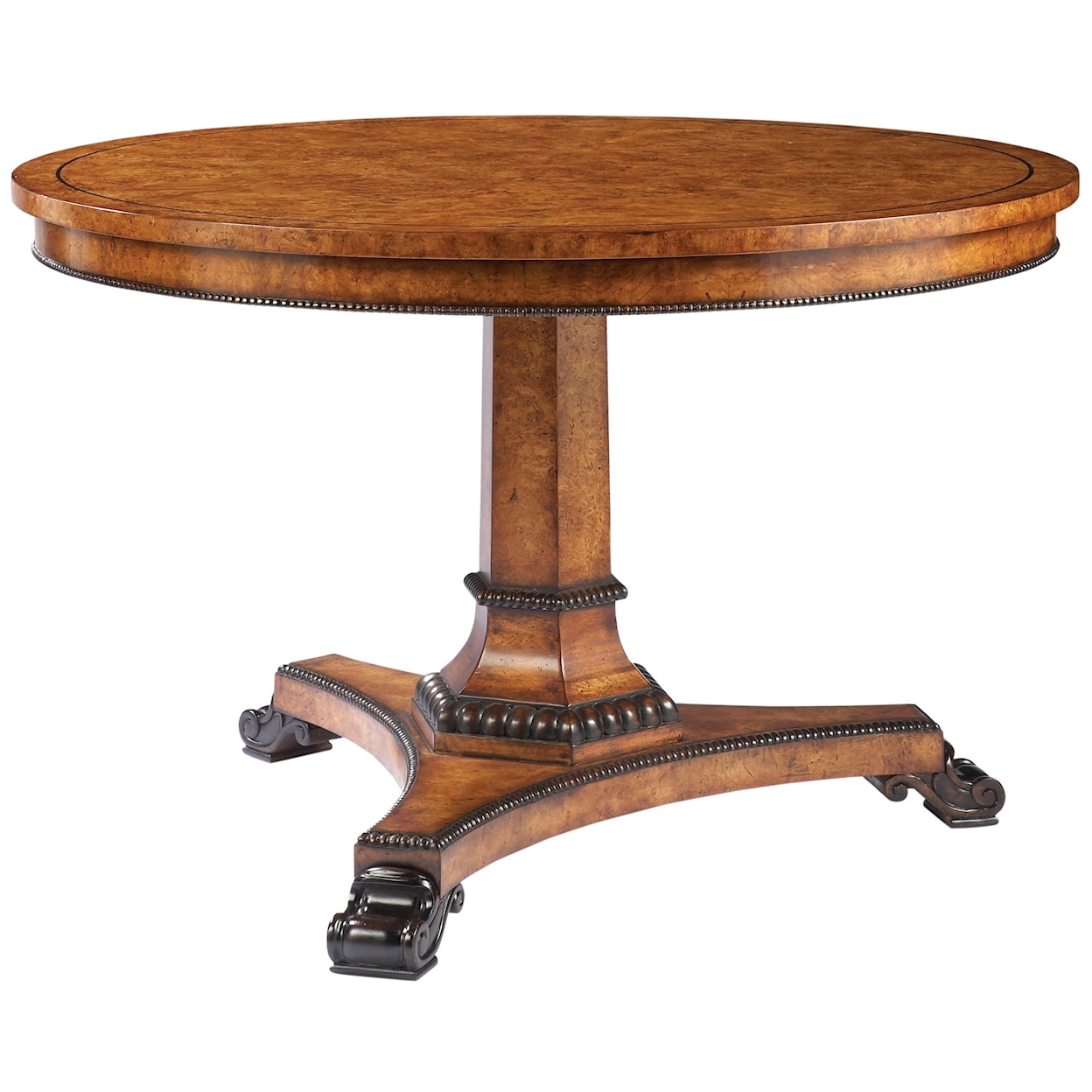 Lillian August Wood Warwick Round Hall Table