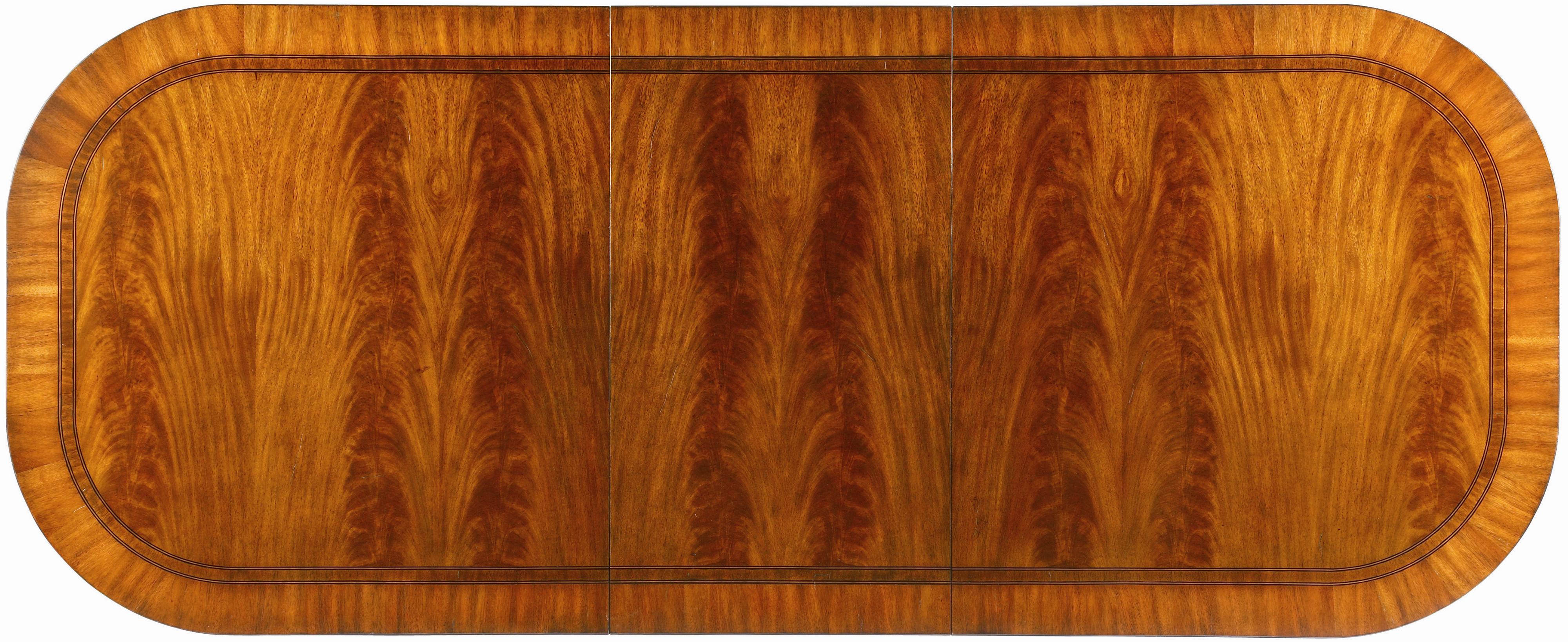 Lillian August Wood Wessex Double Pedestal Dining Table