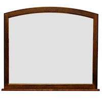 Arched Mirror with Beveled Glass
