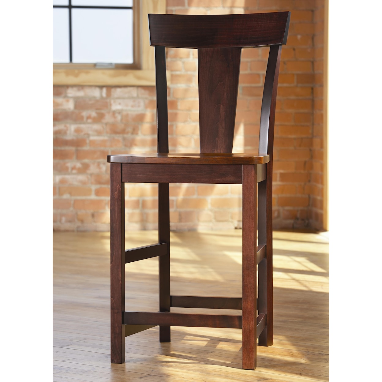 L.J. Gascho Furniture Venice  24" Stationary Barstool