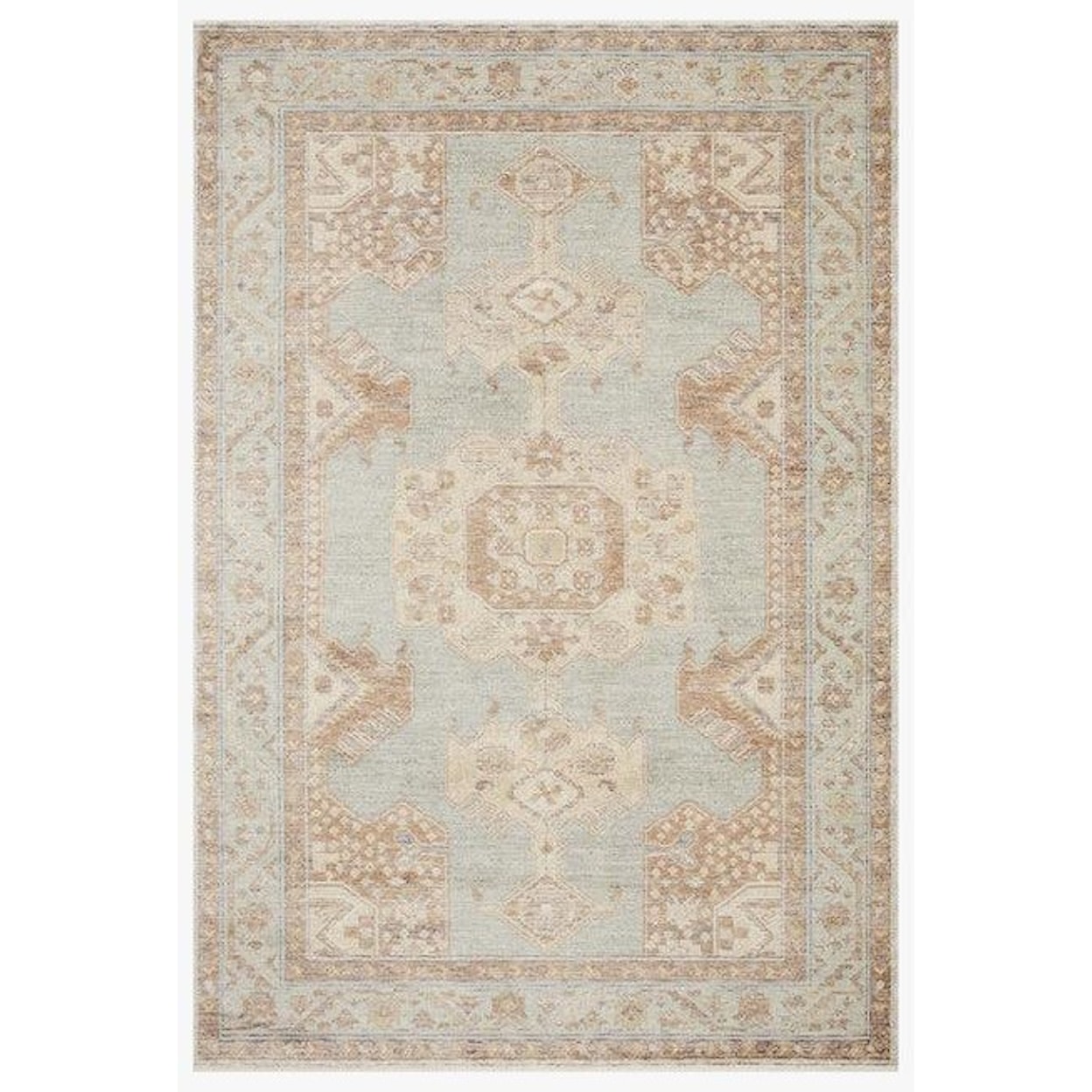 Loloi Rugs Carlisle 7'10X10' SEAFOAM/TAUPE