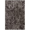 Reeds Rugs CASPIA 3-6 X 5-6 Charcoal Area Rug